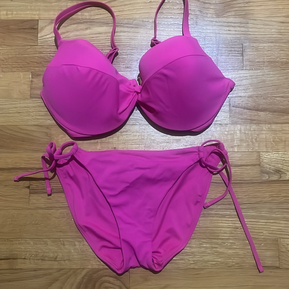 Victoria's Secret Pink Bikini Top and Bottoms